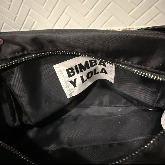 Bimba y Lola Black Crossbody Bag - Picture 2 of 6